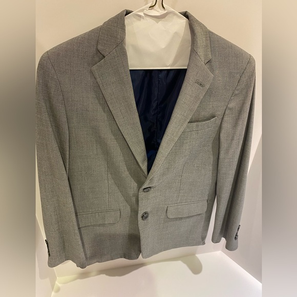 IZOD Boys Gray 2-Button Blazer - Picture 1 of 8